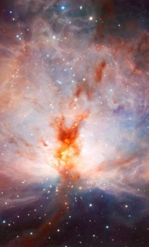 Un'immagine ripresa dall'Vlt dell'Eso 